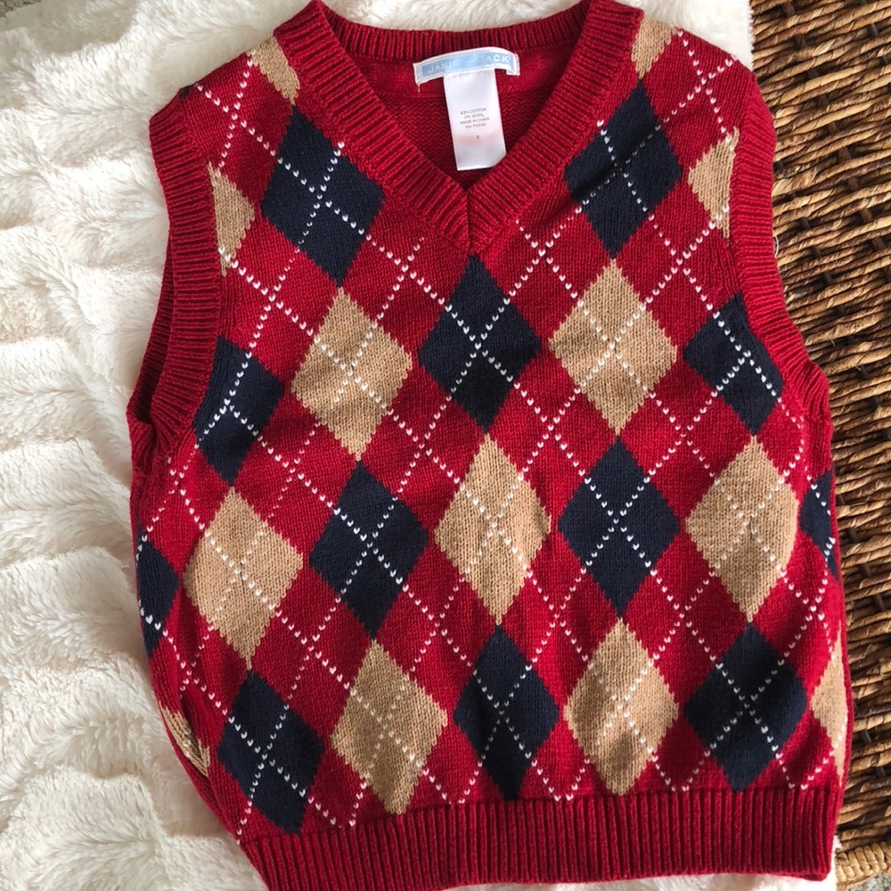 Janie and Jack Sweater Vest